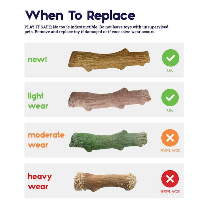 Petstages Super Dogwood Chew Dog Toy - Healthber