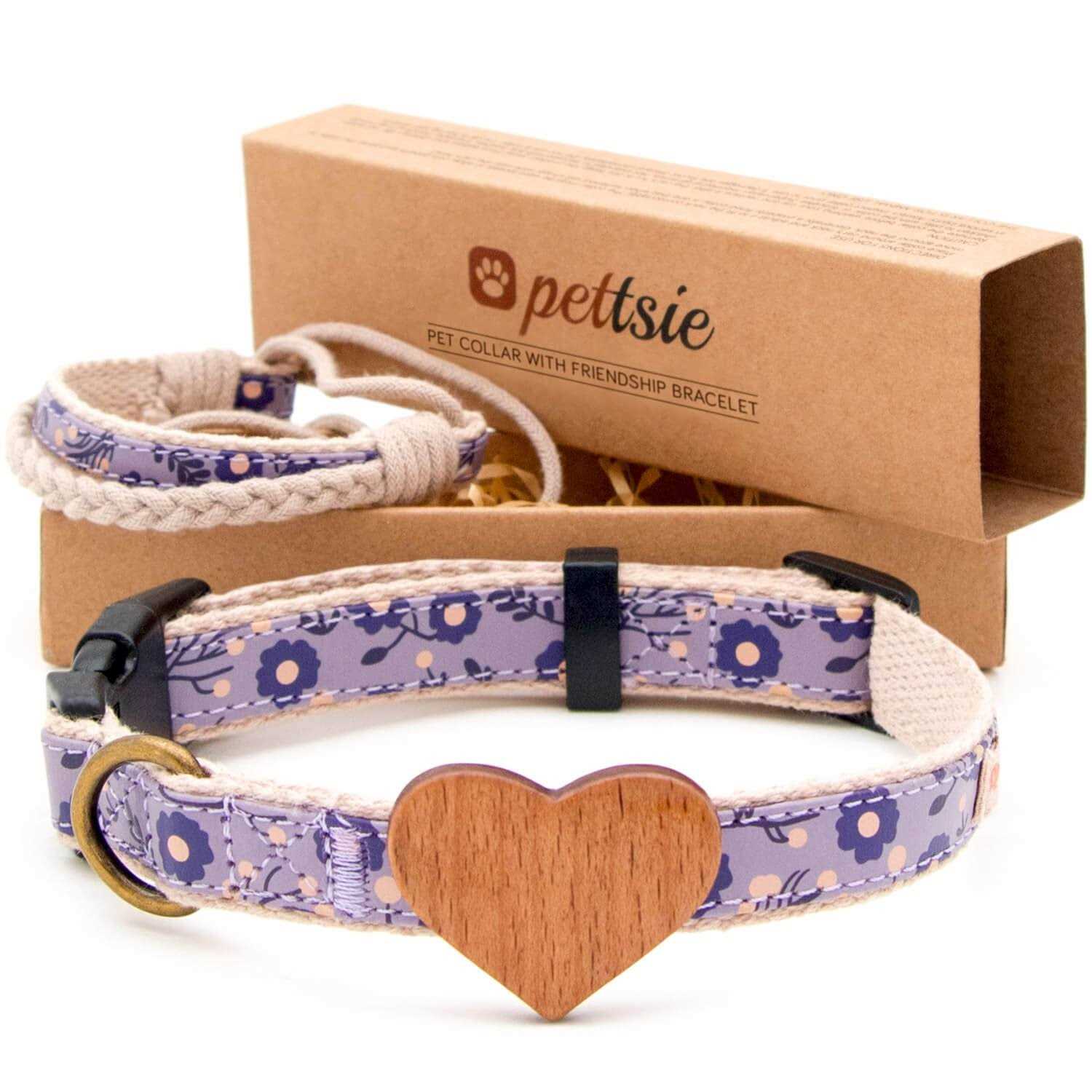 Pettsie Heart Dog Collar - Healthber