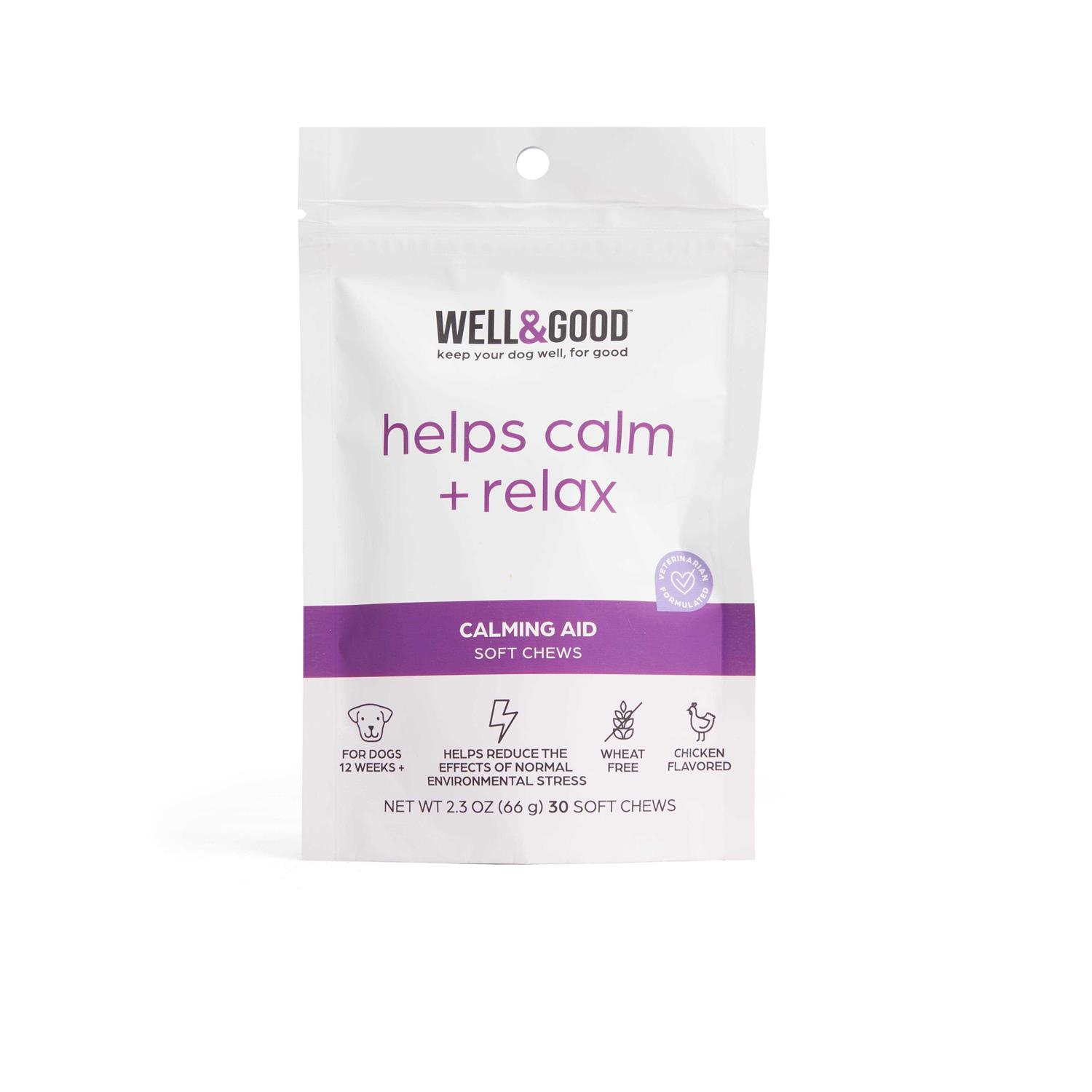 Well & Good Calming Dog Chews - Healthber