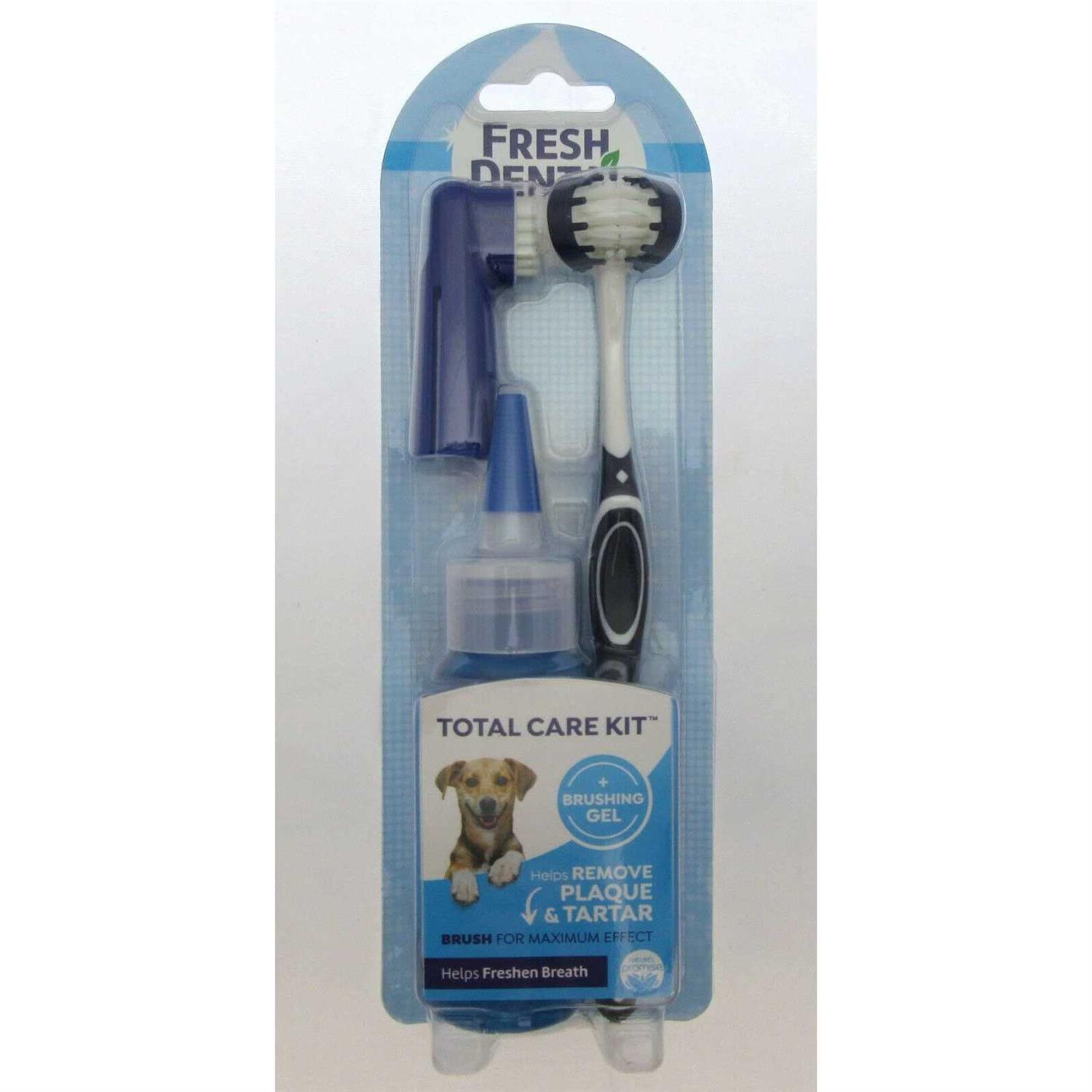 Naturel Promise Fresh Dental Tooth Brushing Kit for Dogs - Healthber