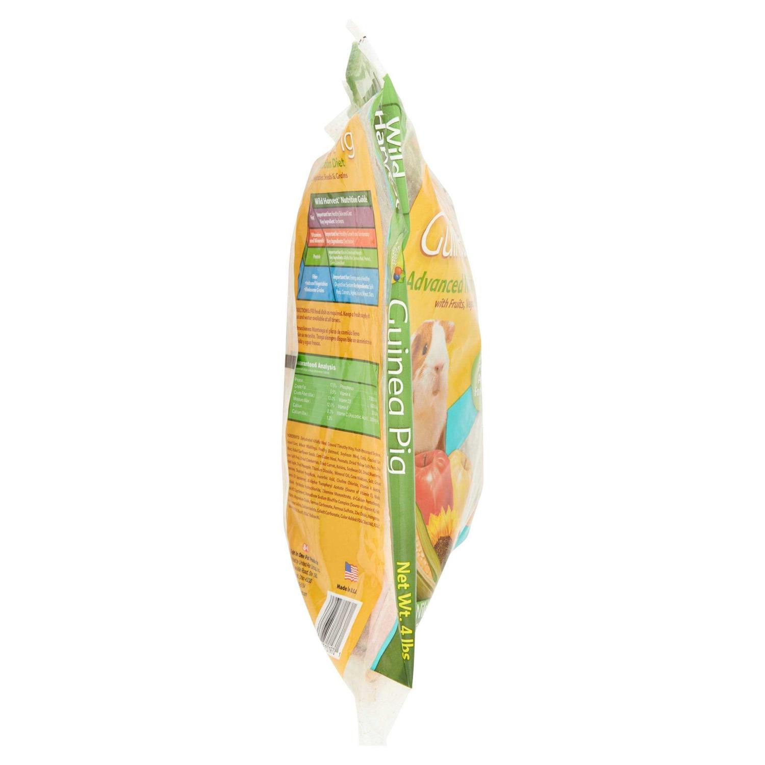 Wild Harvest Seeds & Fruits Guinea Pig Food - Healthber