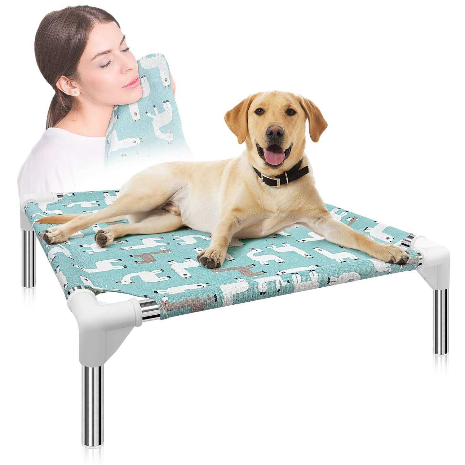 Modorki Elevated Dog Bed Pet cot for Small Dogs, Indoor and Outdoor Use for Small Pets - Healthber