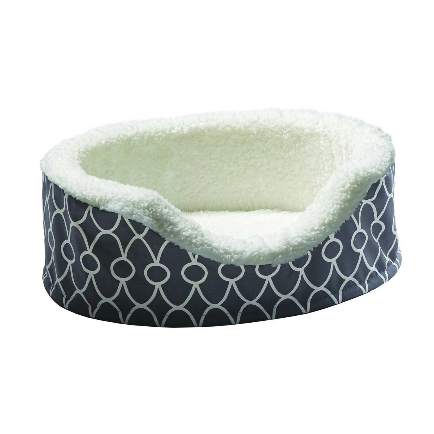 Quiet Time Teflon Nesting Dog Pet Bed - Healthber