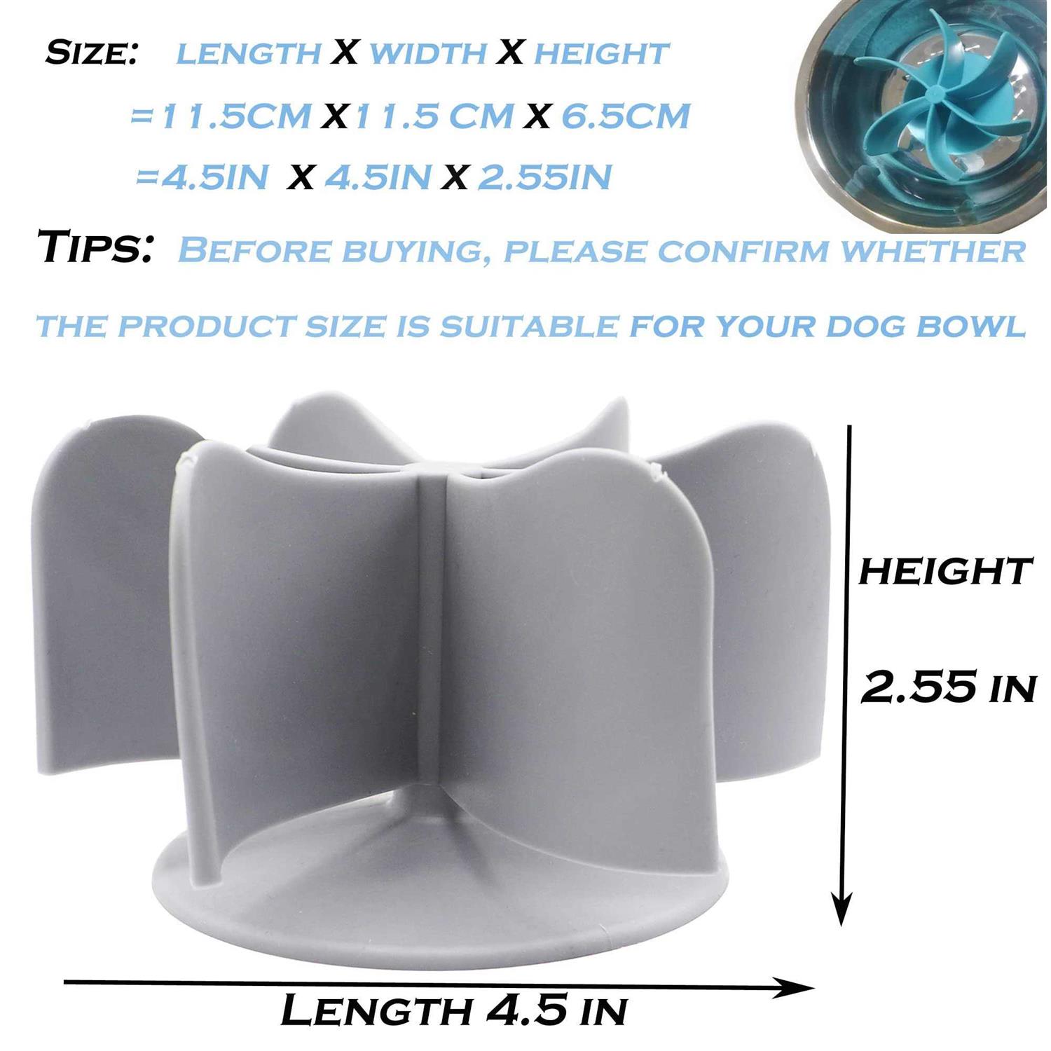 Petzone Boredom Busters Spiral White Dog Slow Feeder - Healthber