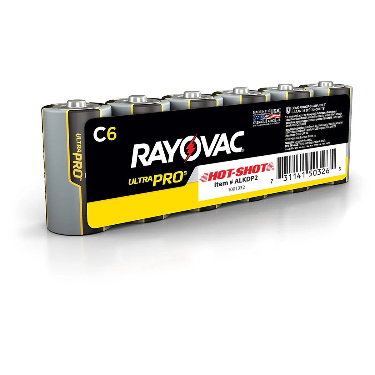 C Batteries, pkg of 6 - Healthber