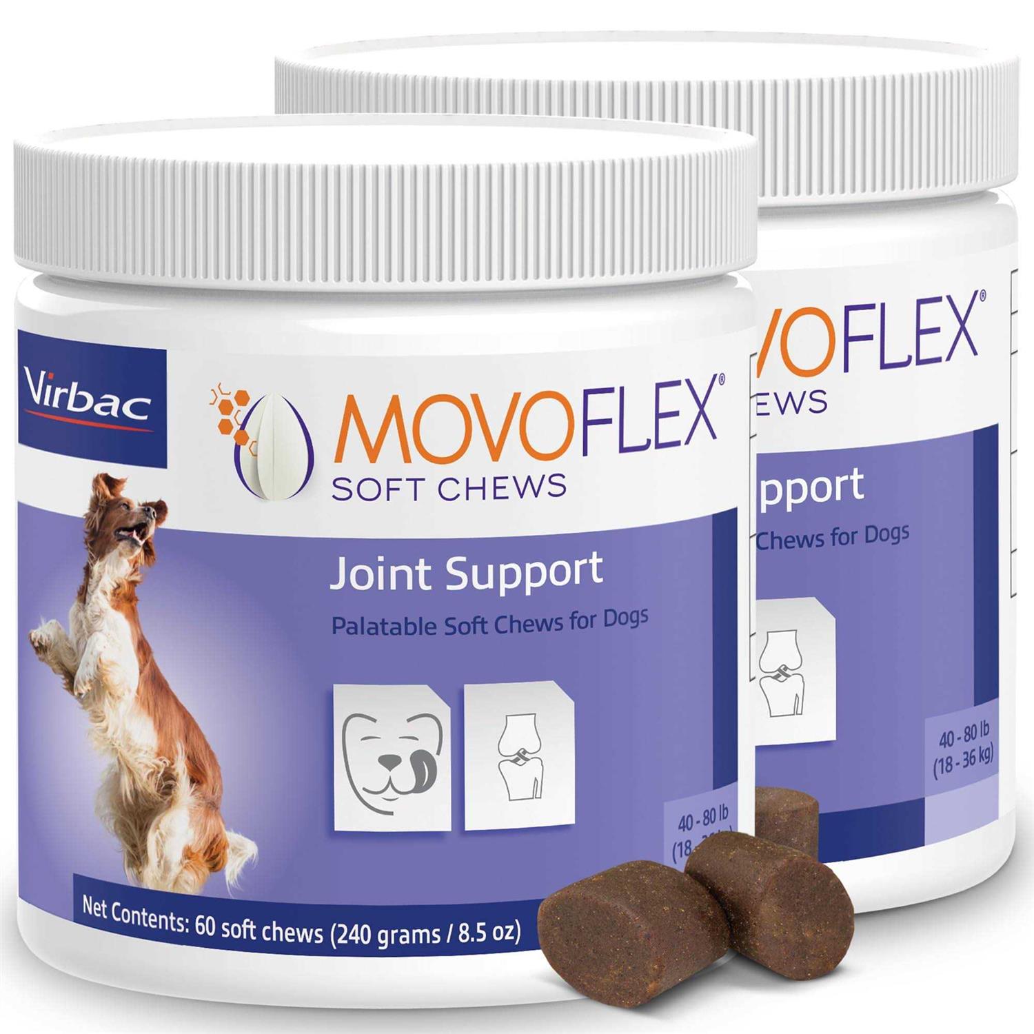 Movoflex Joint Support Soft Chews for Dogs - Healthber