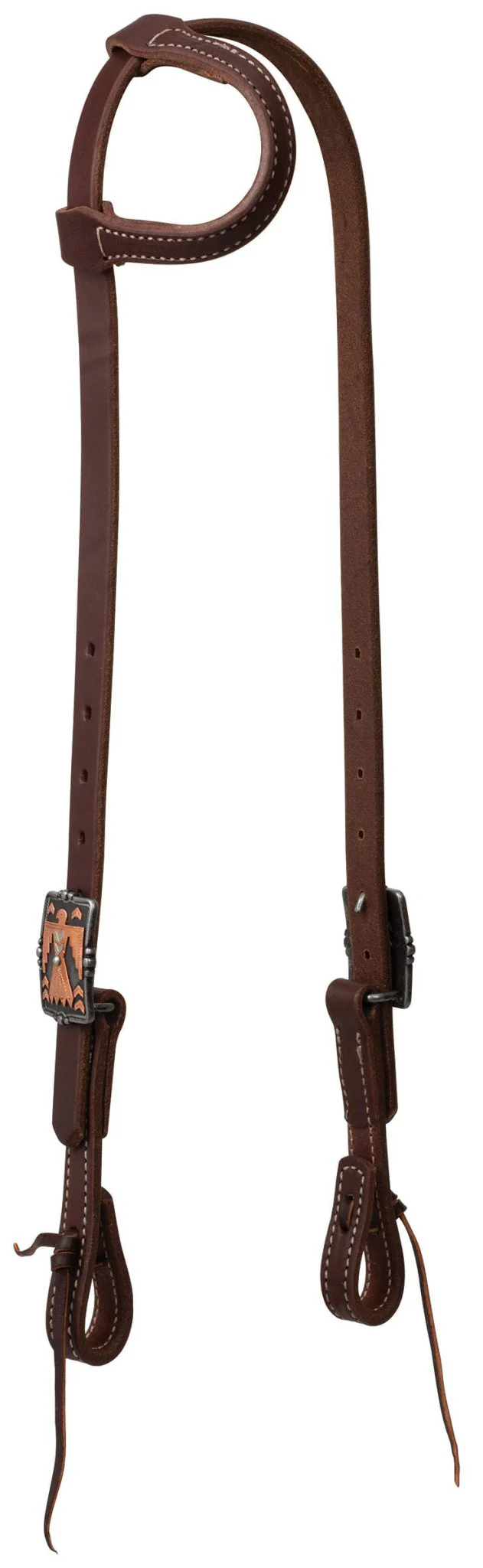 Weaver Working Tack Thunderbird Sliding Ear Headstall - Healthber