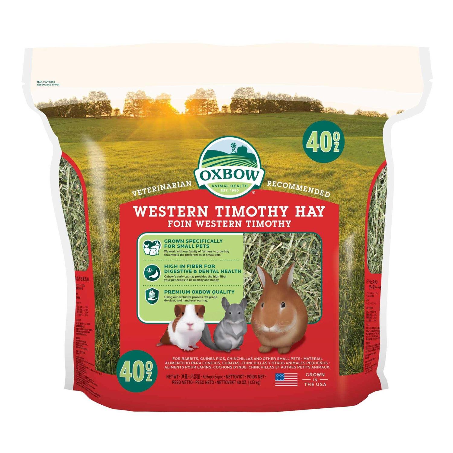 Oxbow Western Timothy Hay - Healthber