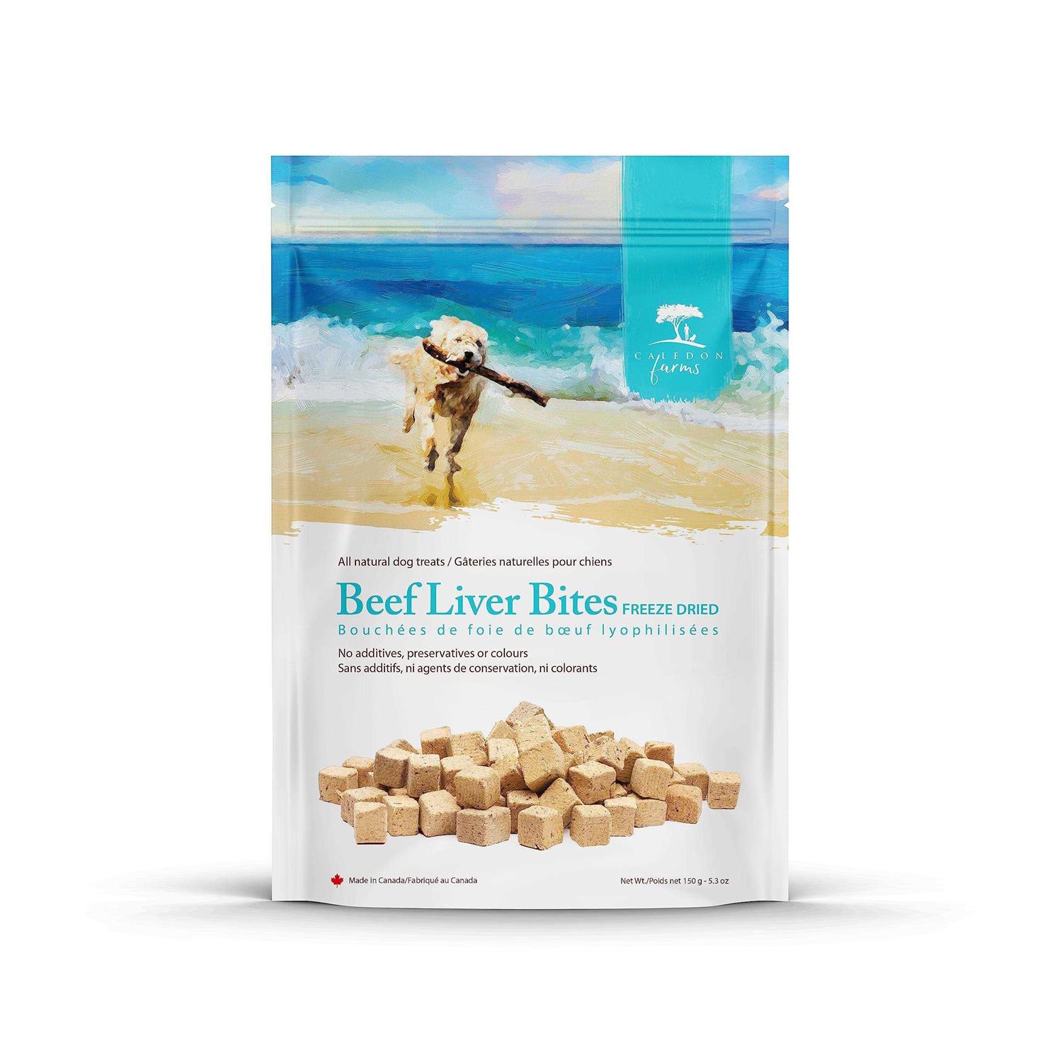 Caledon Farms Beef Liver Bites - Healthber