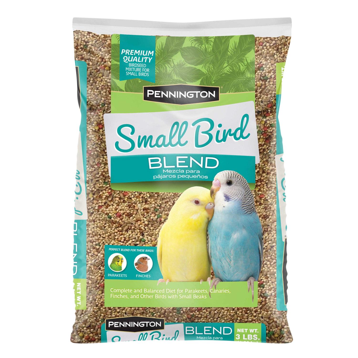 Pennington Small Breed Everyday Blend Dry Bird Food, for Parakeets, Canaries and Finches - Healthber