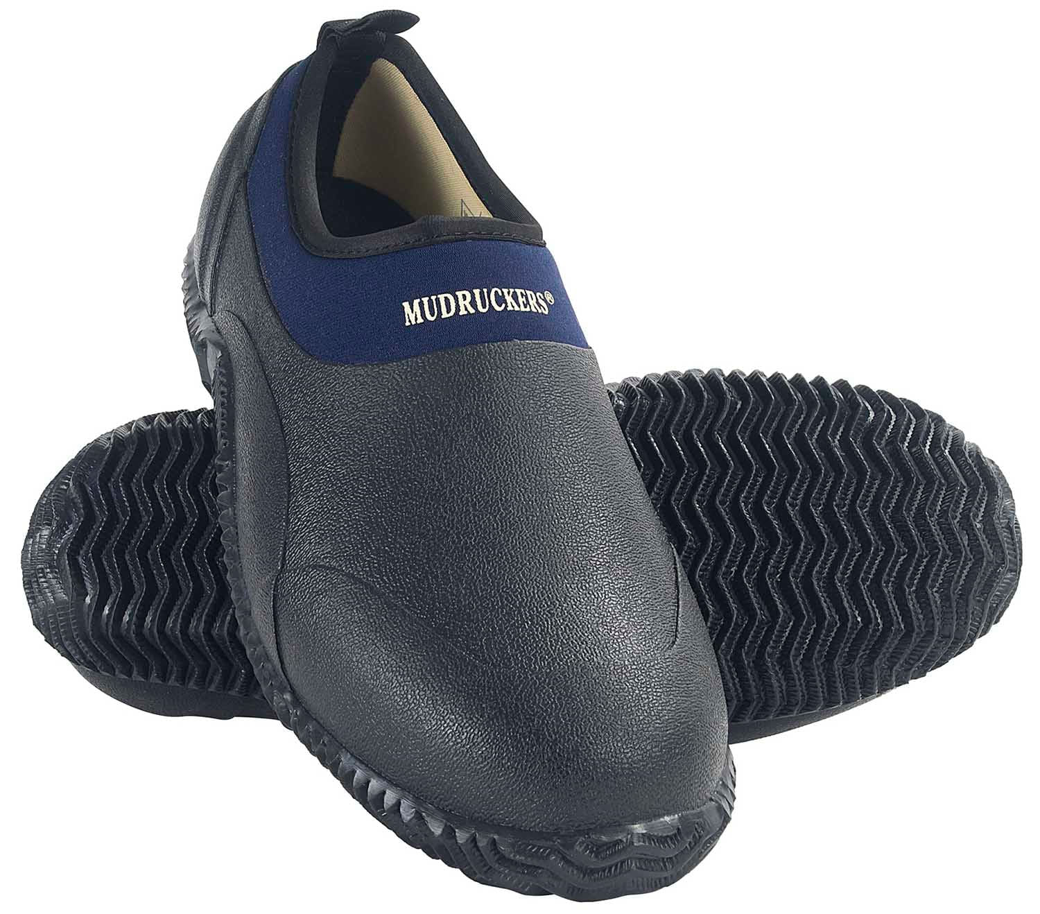 Navy Mudruckers Waterproof Shoes - Healthber