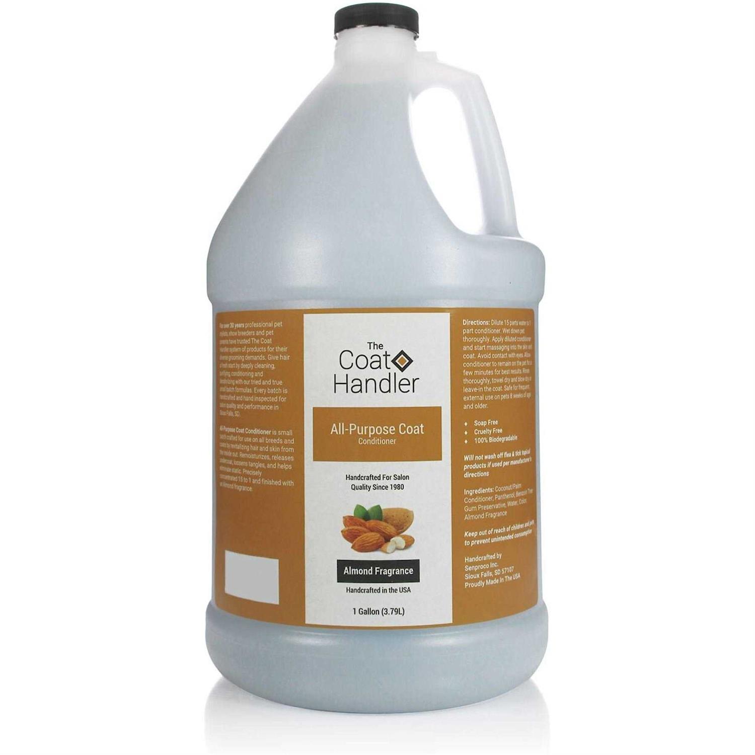 The Coat Handler All-Purpose Coat Dog Conditioner, 1 Gallon - Healthber