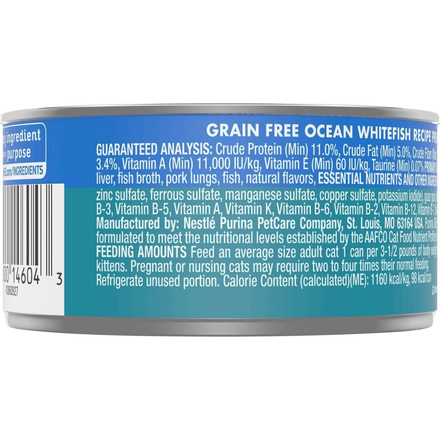 Purina ONE Natural High Protein Grain Free Wet Cat Food Pate - Healthber