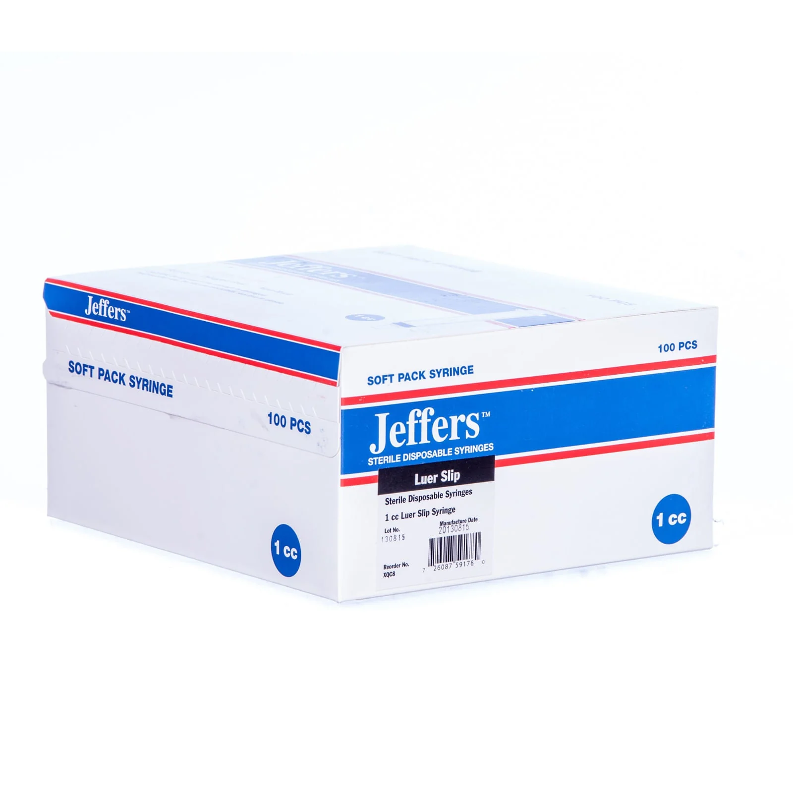 Luer Slip Syringes, Box of 100 - Healthber