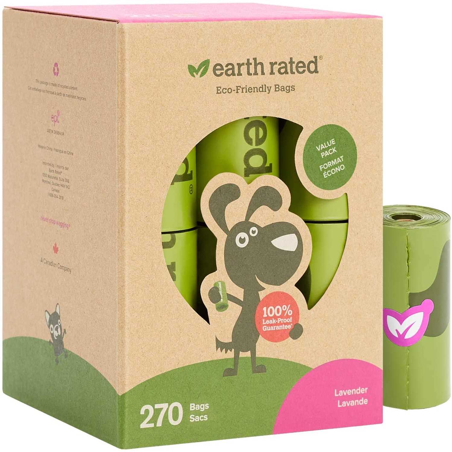 Earth Rated Dog Poop Bags, Guaranteed Leak Proof and Extra Thick Waste Dogs - Healthber