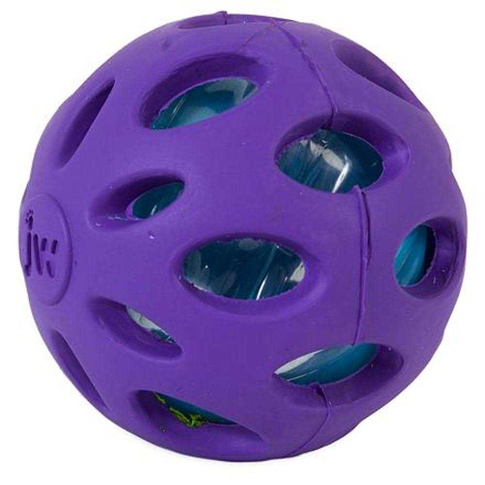JW Pet Crackle Heads Ball Dog Toy - Healthber