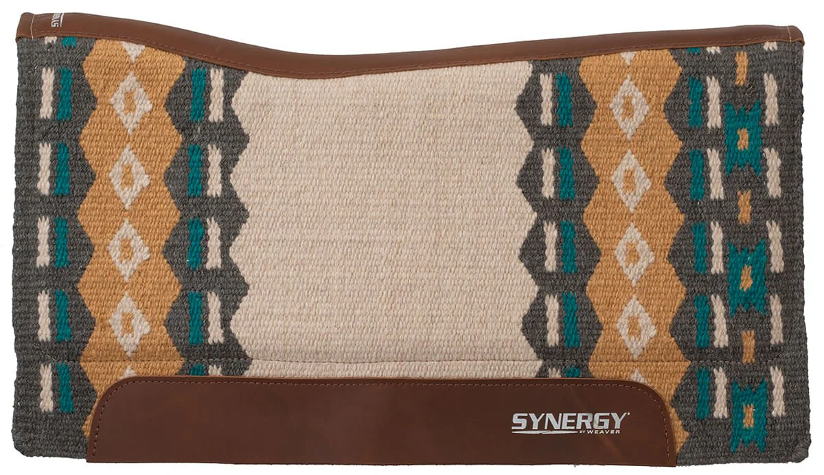 Synergy Contoured Performance Buckstitch Saddle Pad - Healthber