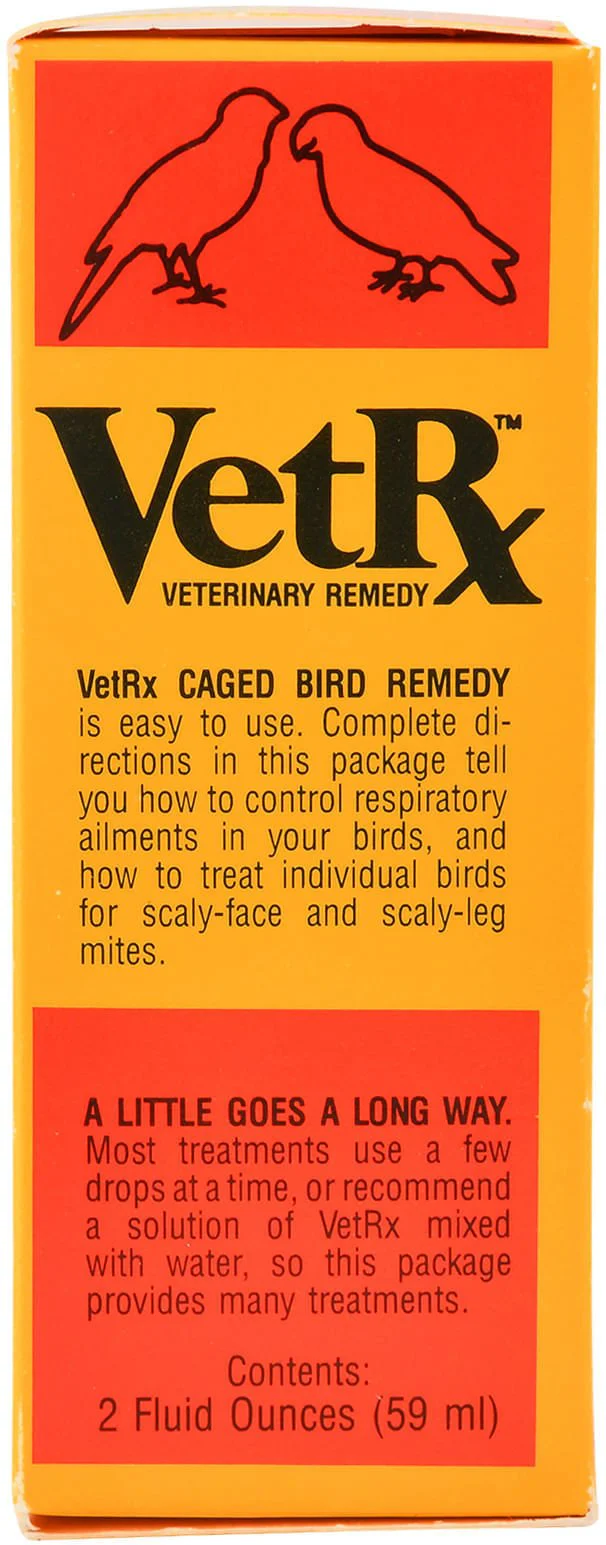 VetRx Caged Bird Remedy, 2 oz - Healthber