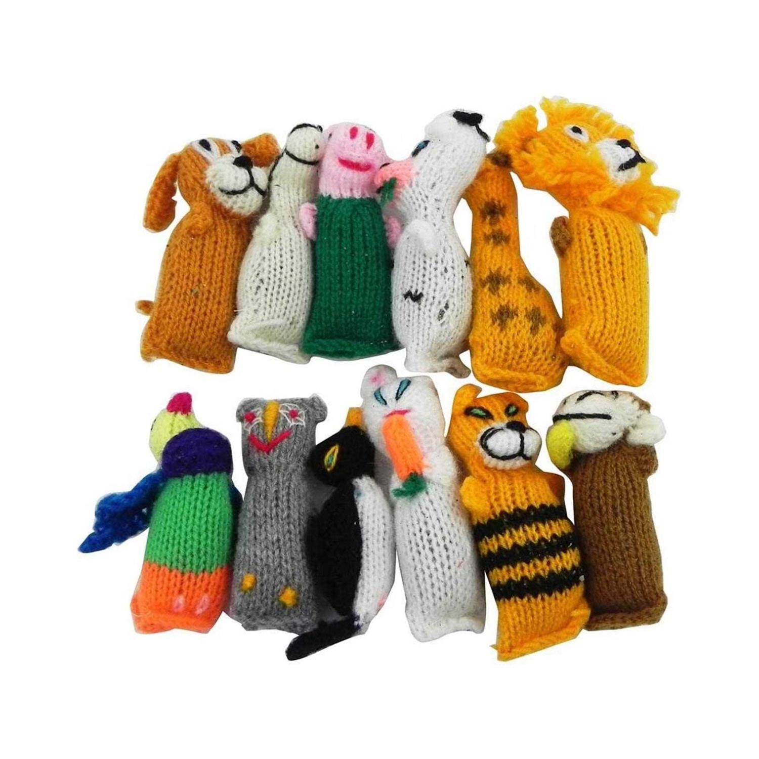 Chilly Dog Barn Yarn Hand Knit Wool Cat Toy with Catnip - Healthber