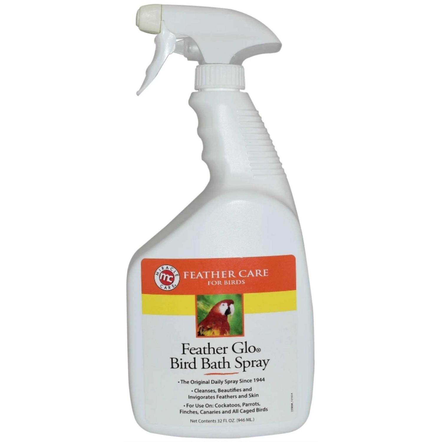 Miracle Care Feather Glo Bird Bath Spray - Healthber