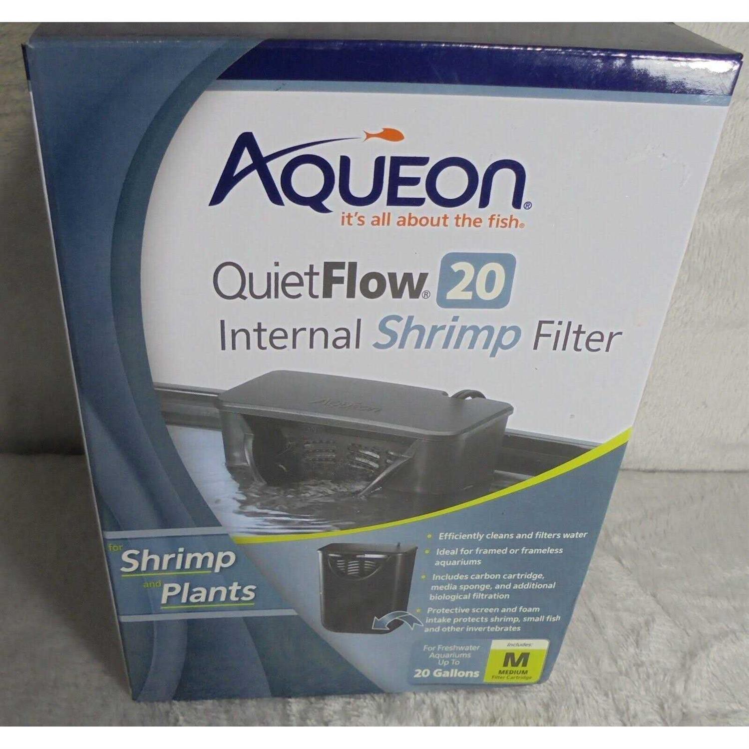 Aqueon QuietFlow Internal Shrimp Filter - Healthber
