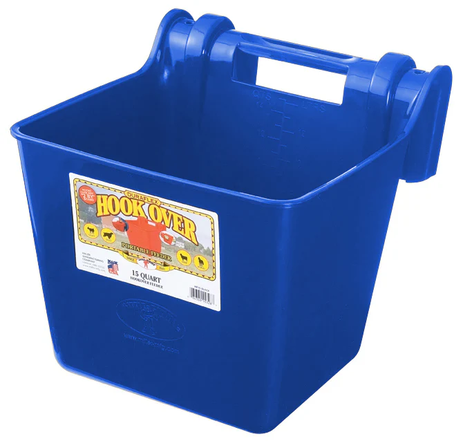Economy Hook Over Feeder, 15 qt - Healthber