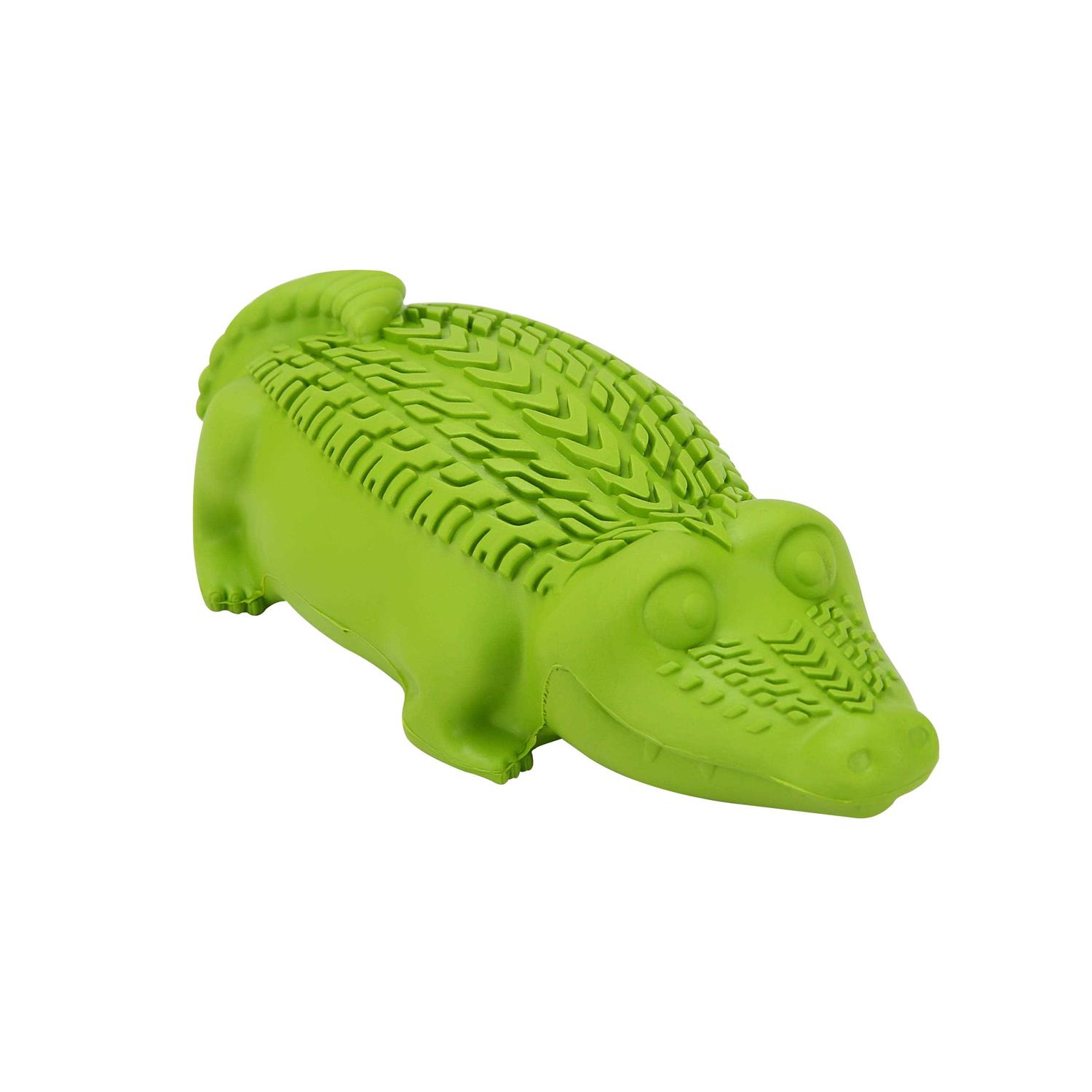Arm & Hammer Super Treadz Gator Dental Dog Toy - Healthber