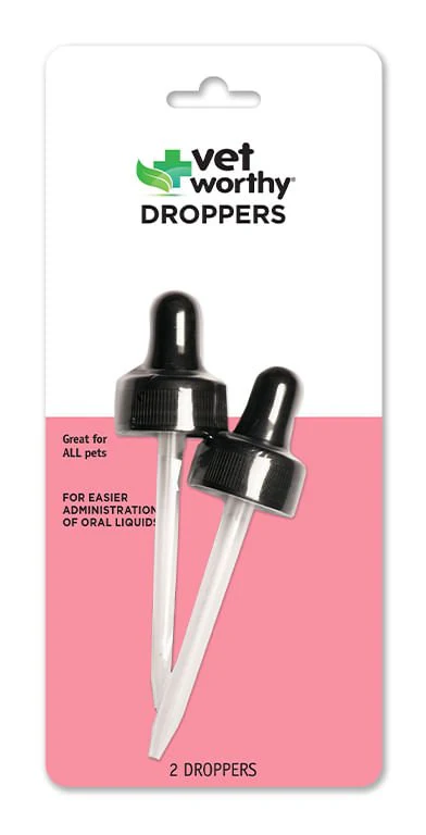 Vet Worthy Droppers, 2pk - Healthber