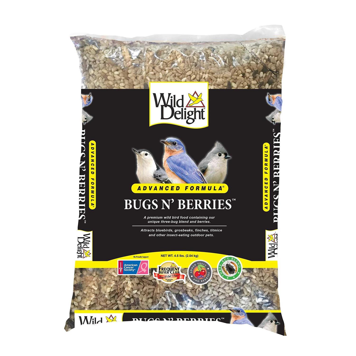 Wild Delight Bugs N’ Berries Bird Food - Healthber
