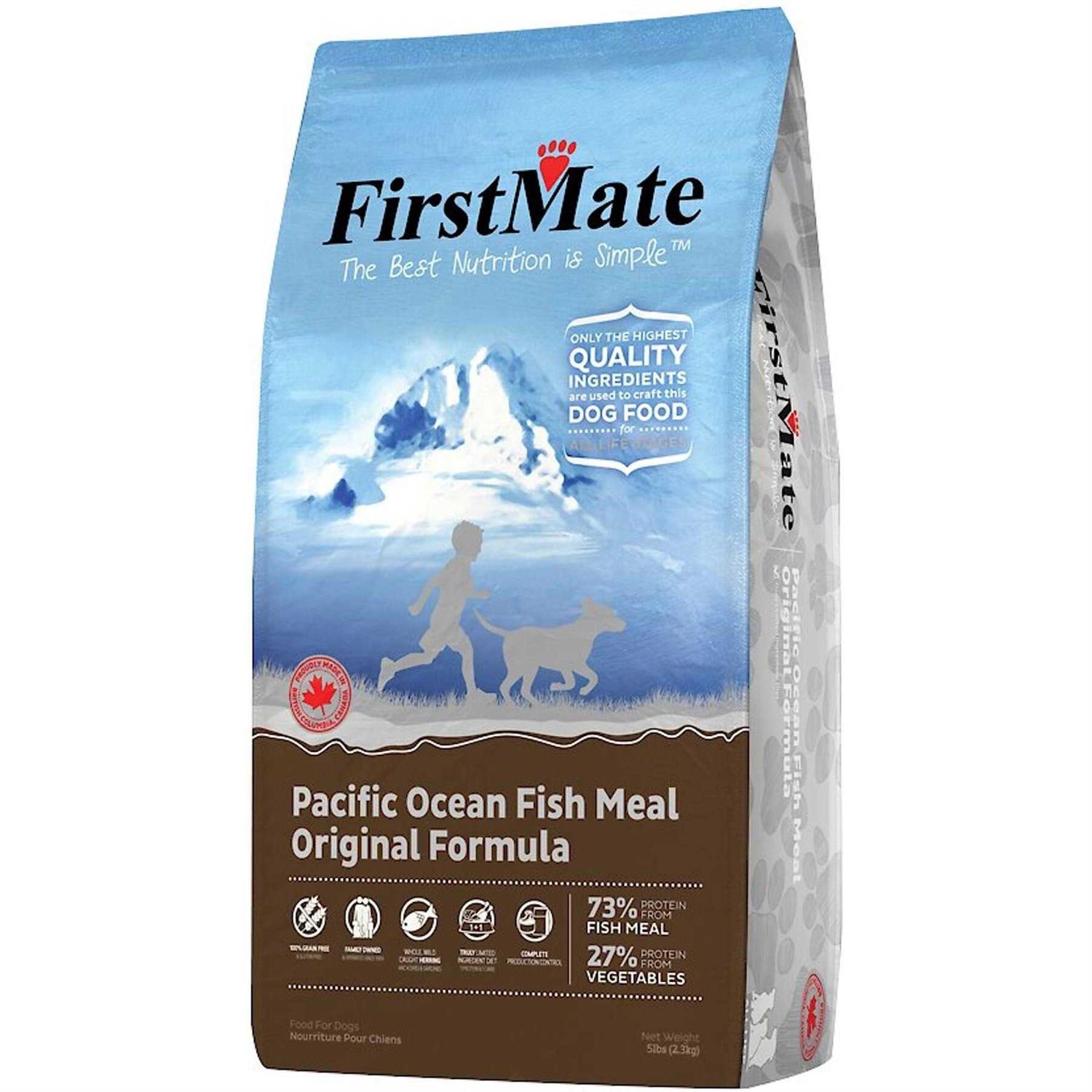 FirstMate Grain Free Pacific Ocean Fish Meal Original Formula Dog Food - Healthber
