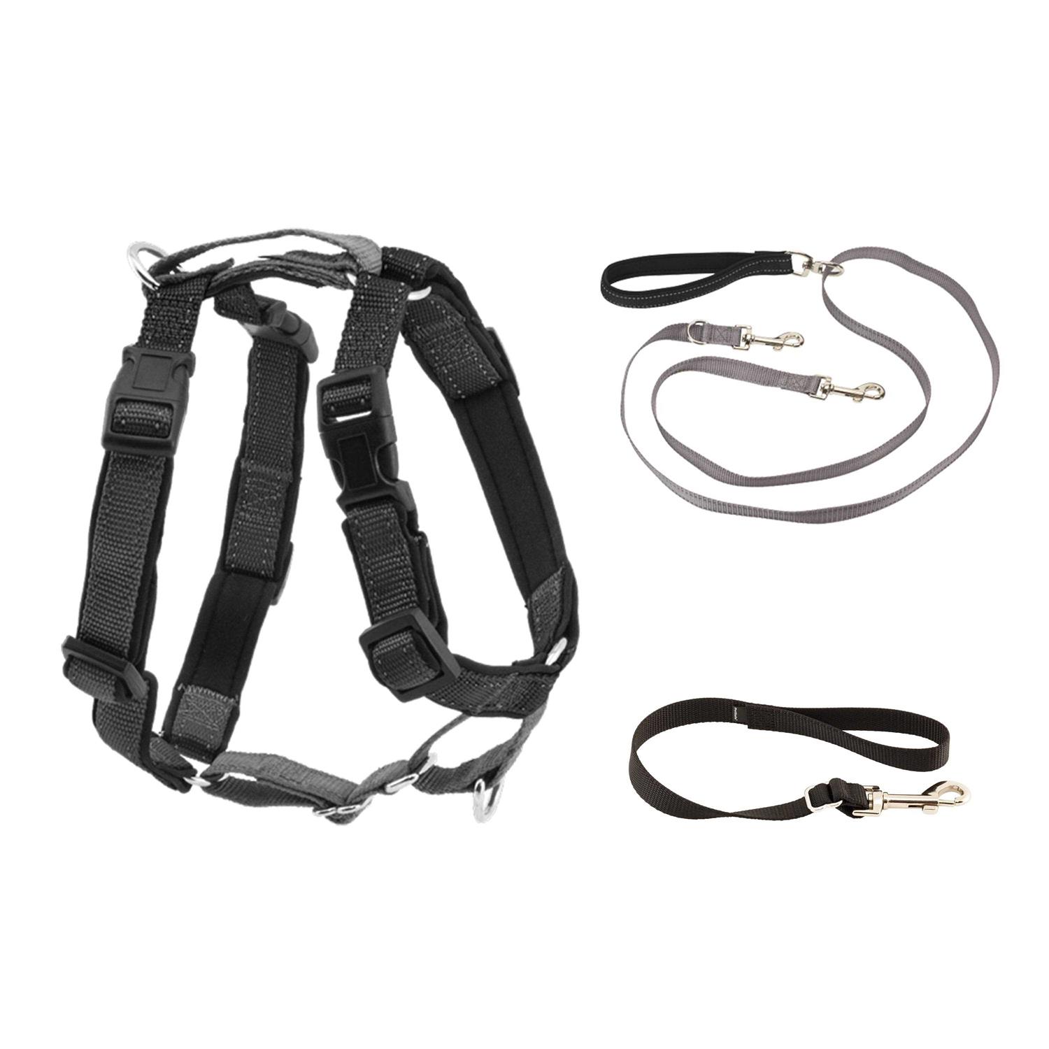 PetSafe 3 in 1 Harness with Two Point Control Leash - Healthber