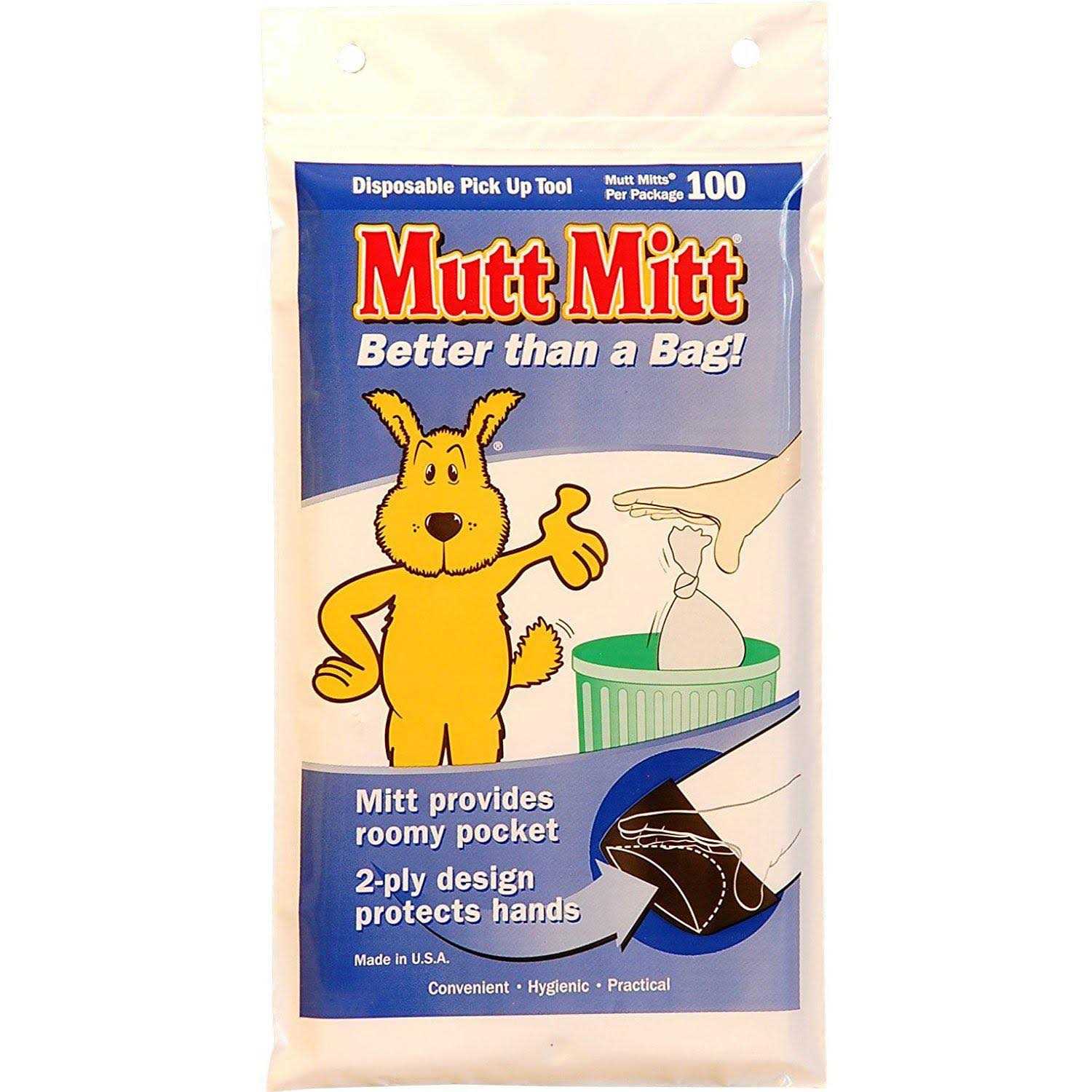 Mutt Mitt Dog Waste Pick Up Bag - Healthber