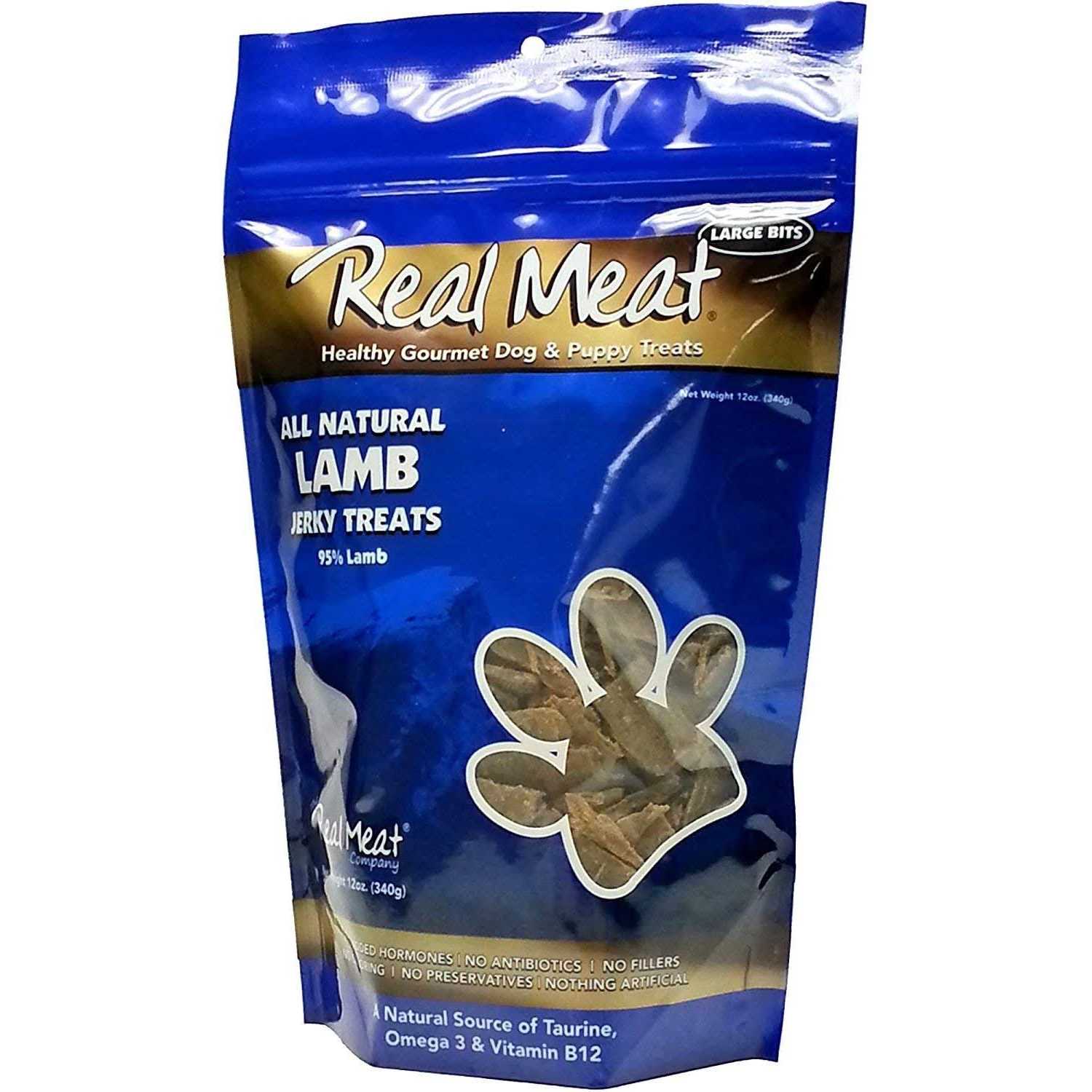 Real Meat Dog Jerky Treats Lamb - Healthber