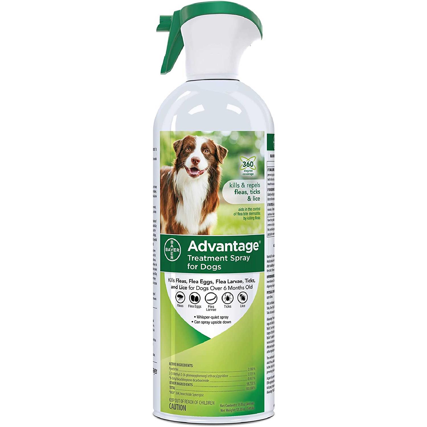 Advantage Flea & Tick Treatment Spray for Dogs - Healthber