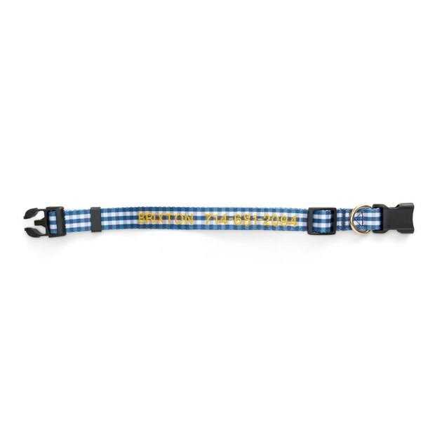 Boulevard Personalized Dog Collar - Healthber