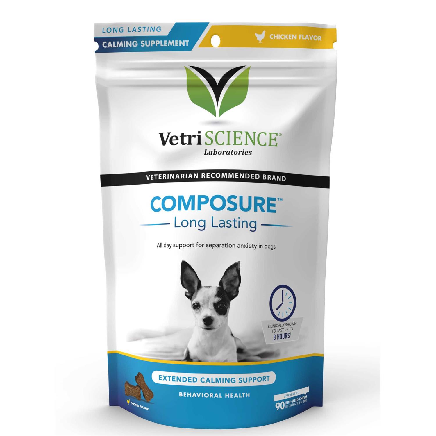 VetriScience Composure Long Lasting Dog Chews - Healthber