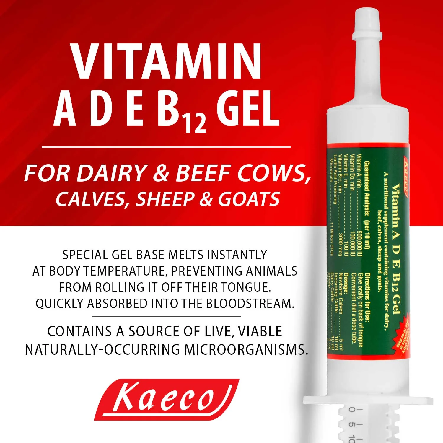 Vitamin ADE & B12 Gel - Healthber