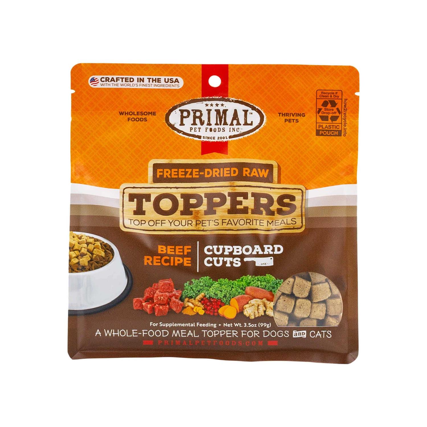 Primal Freeze Dried Cupboard Cuts Beef - Healthber