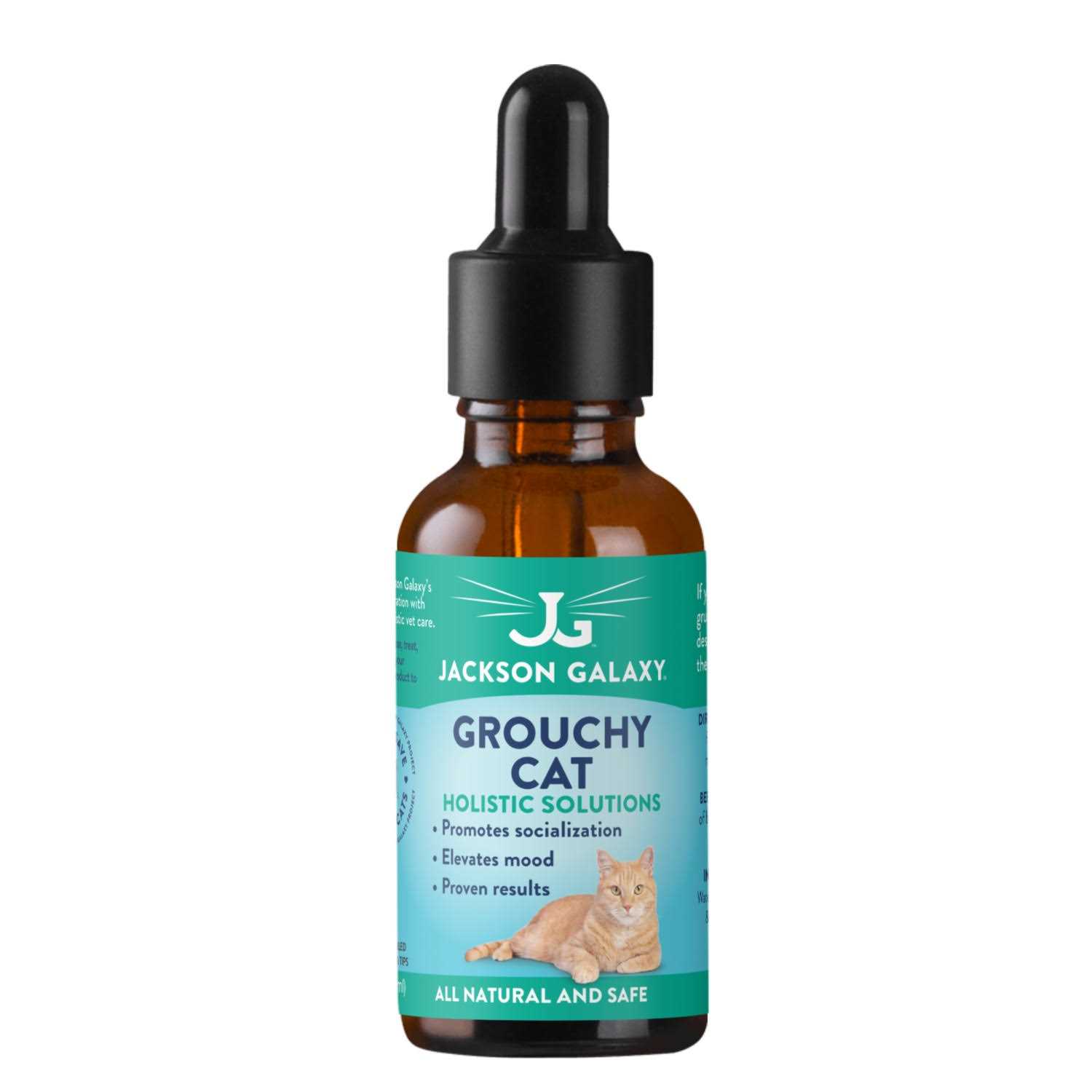 Jackson Galaxy Solutions Grouch Solution for All Animal Herbal Supplement - Healthber
