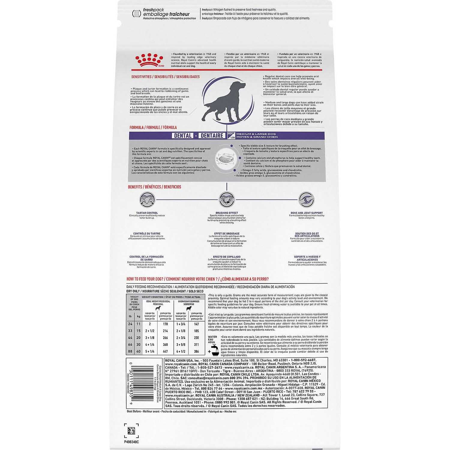 Royal Canin Veterinary Diet Canine Dental Medium & Large Breed Dry Dog Food - Healthber
