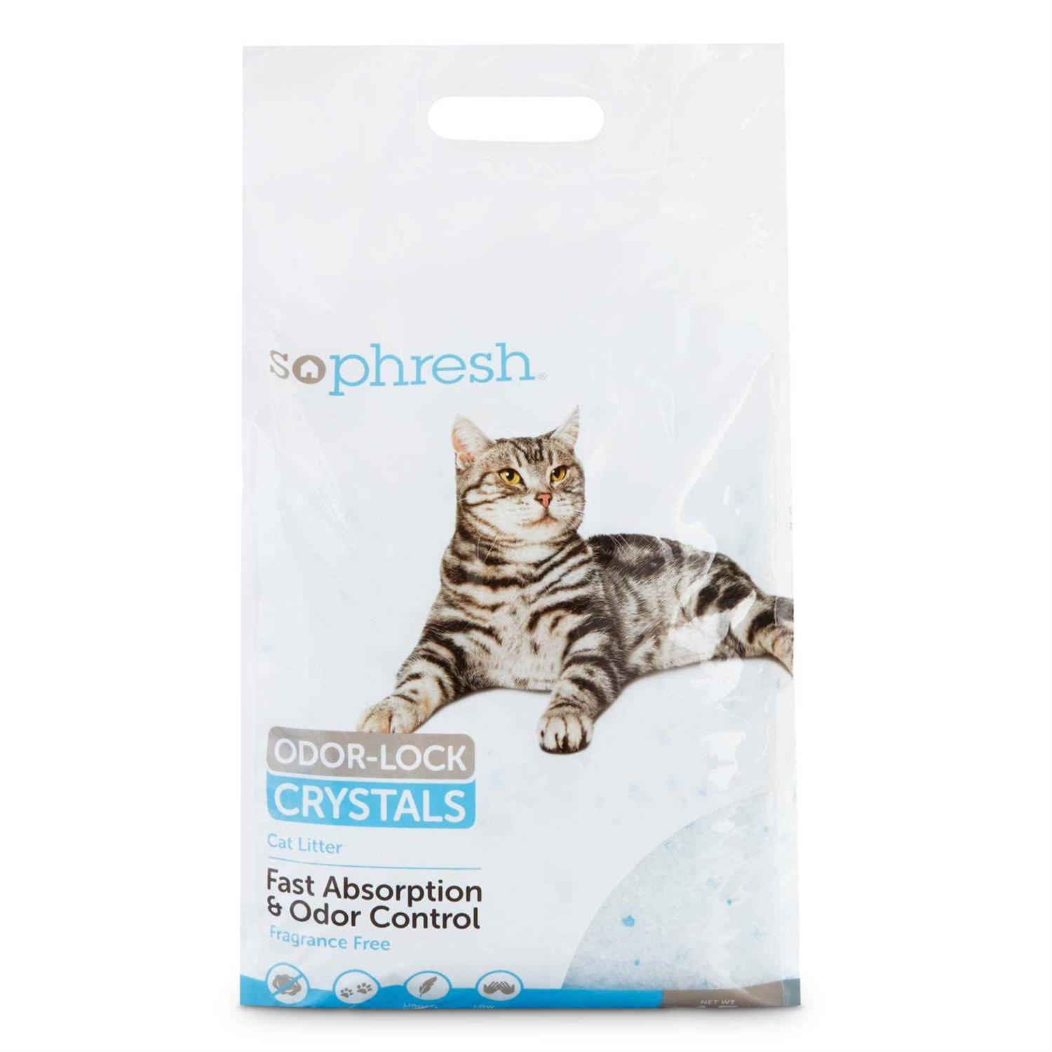 So Phresh Odor-Lock Crystal Cat Litter - Healthber