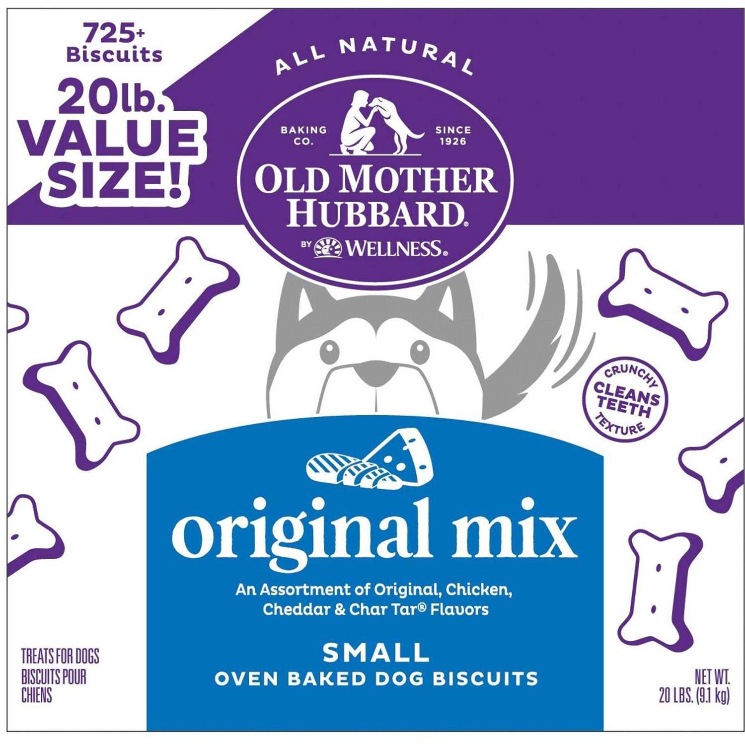 Old Mother Hubbard Crunchy Classic Natural Original Dog Biscuits Small - Healthber