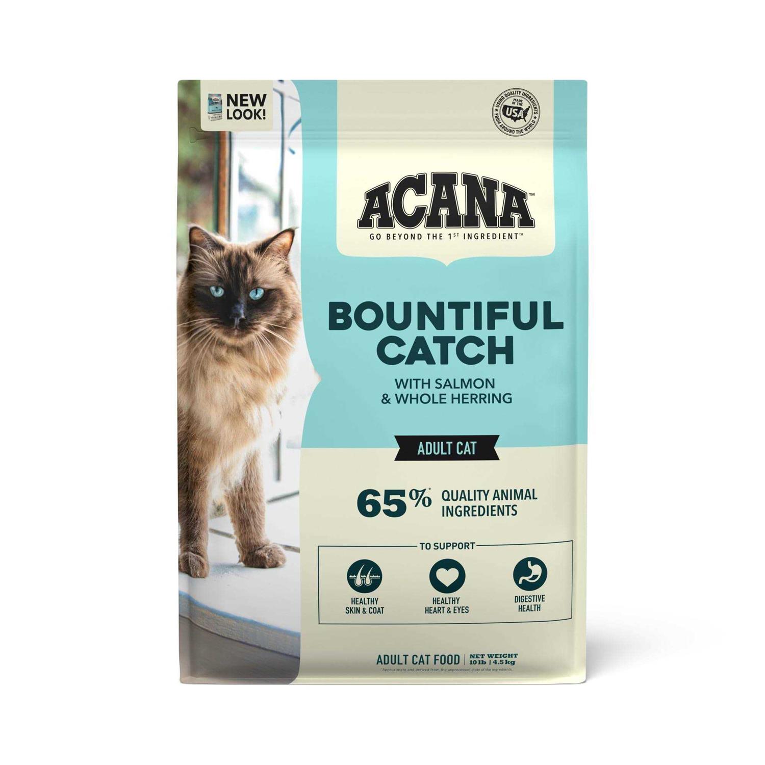 Acana Bountiful Catch Dry Cat Food - Healthber