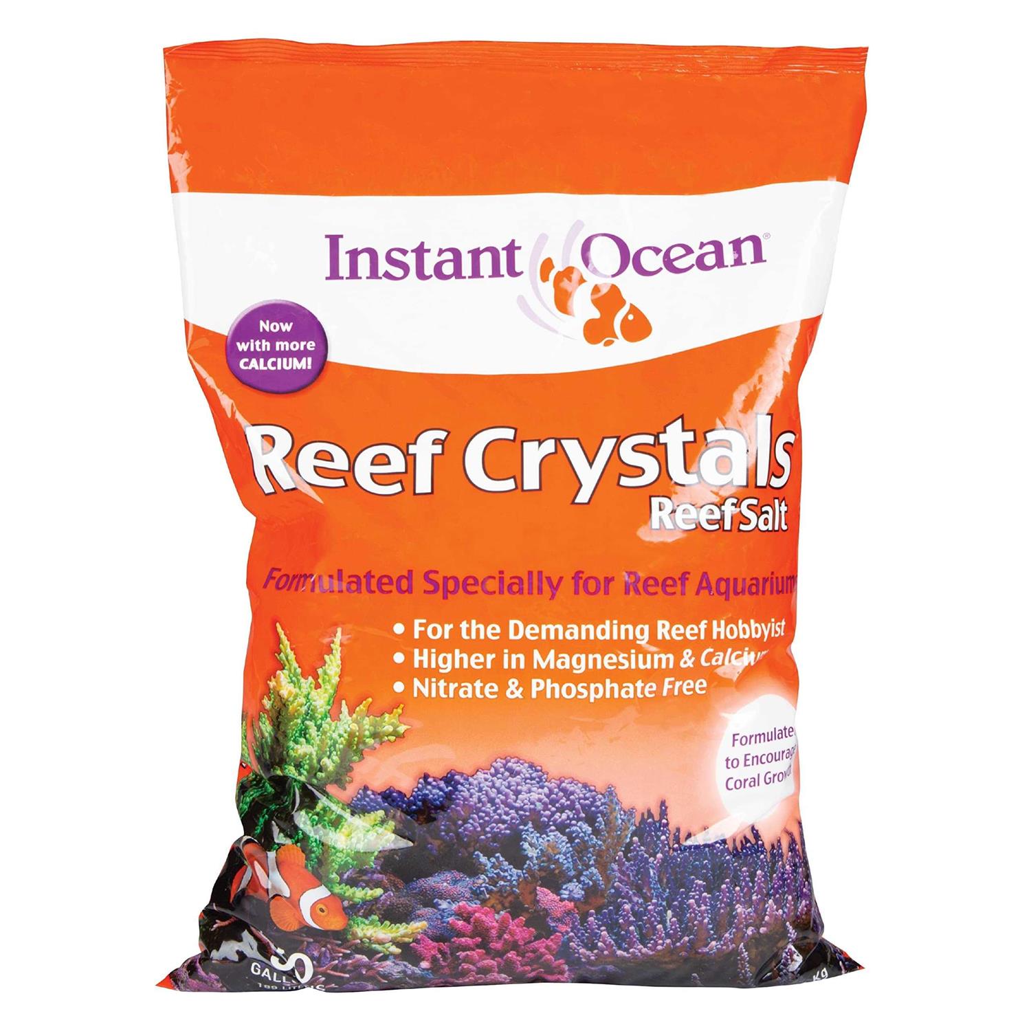 Instant Ocean Reef Crystals Reef Salt, 15 lbs. - Healthber