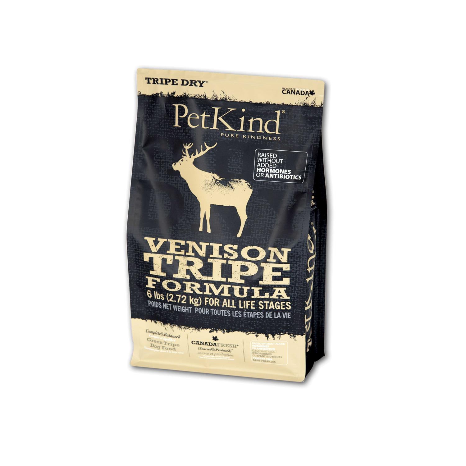 PetKind Tripe Dry Grain-Free Venison Tripe Formula Dry Dog Food - Healthber