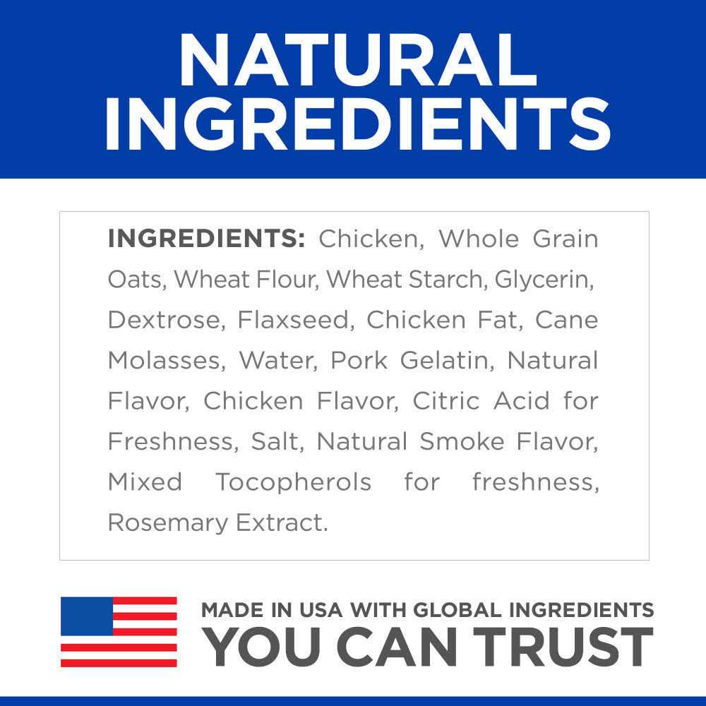 Hill’s Natural Soft and Chewy Training Dog Treats Real Chicken - Healthber