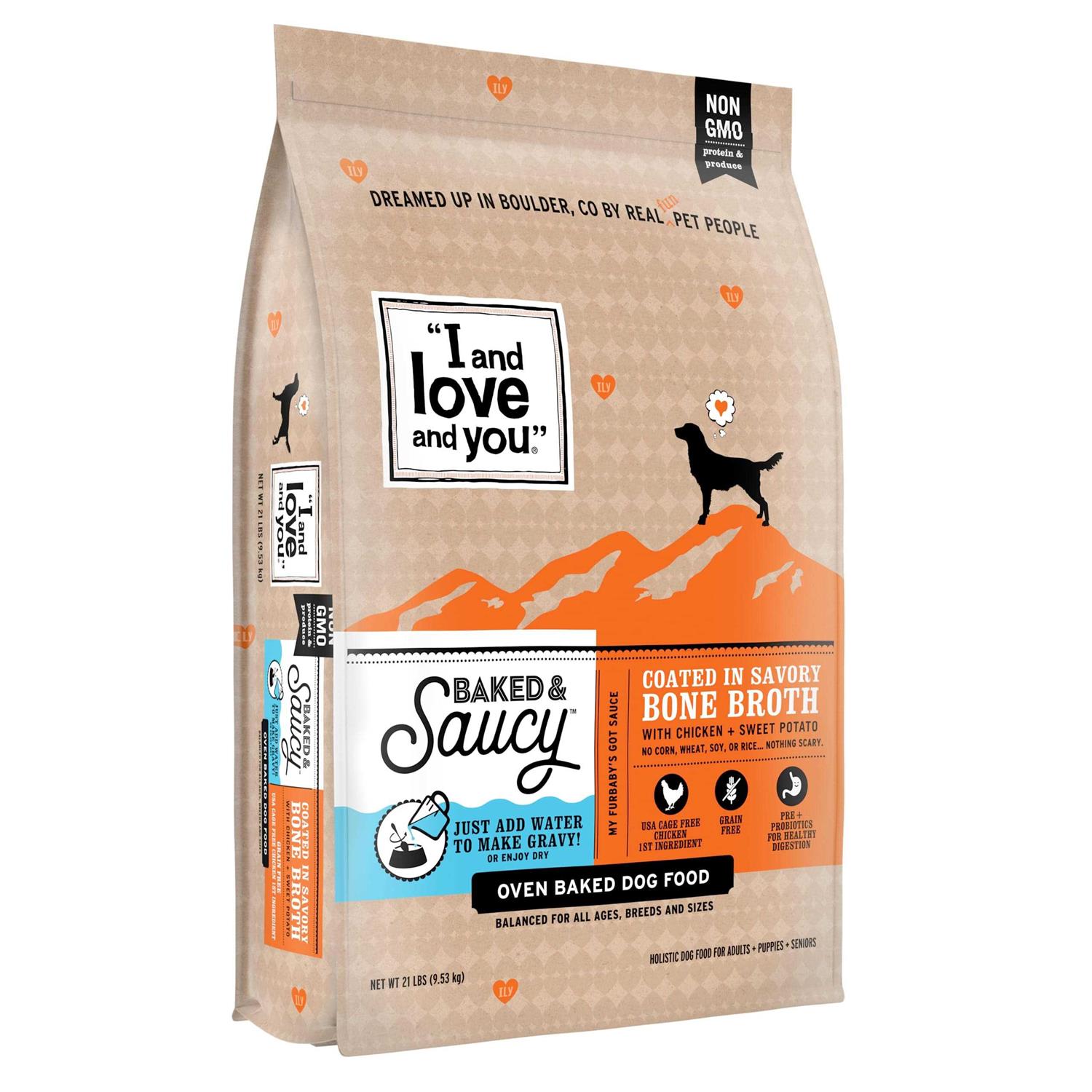 I and Love and You Dog Food Baked Saucy - Healthber