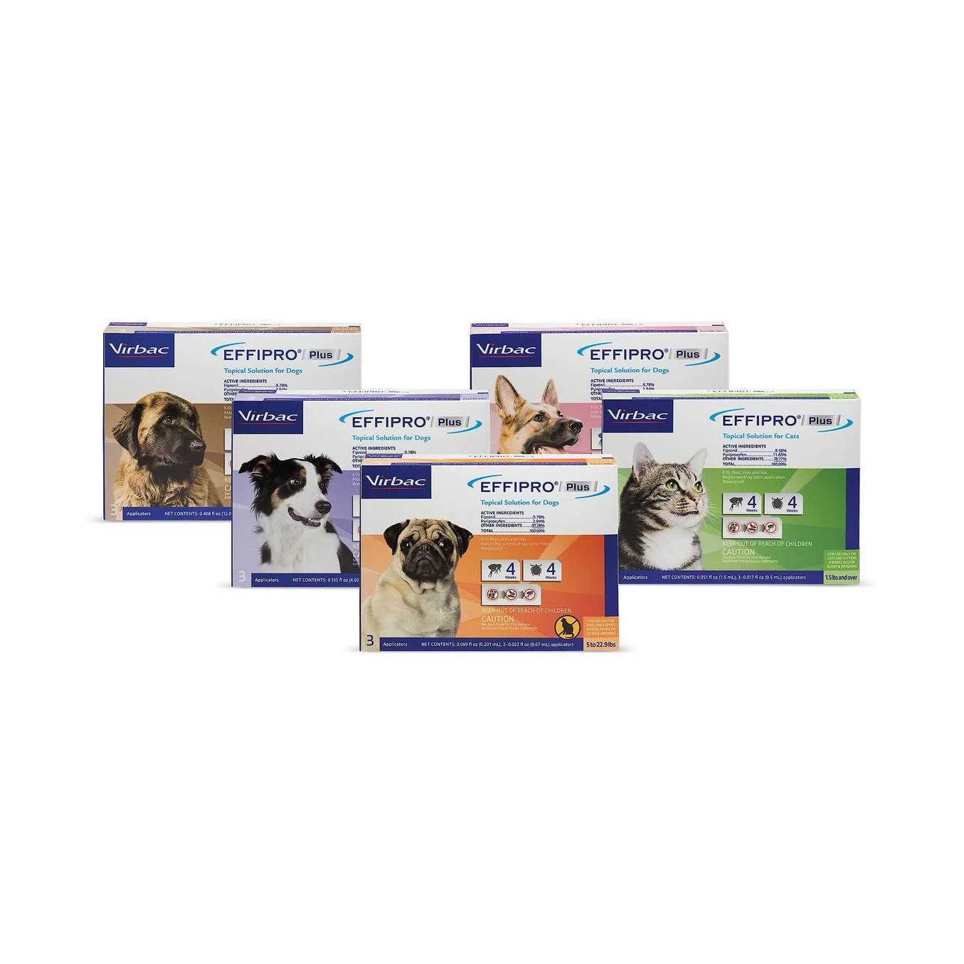 Virbac EFFIPRO Plus for Cats 3 Month Supply - Healthber