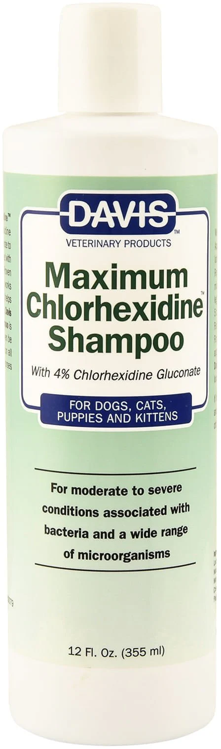 Davis Maximum Chlorhexidine (4%) Shampoo - Healthber