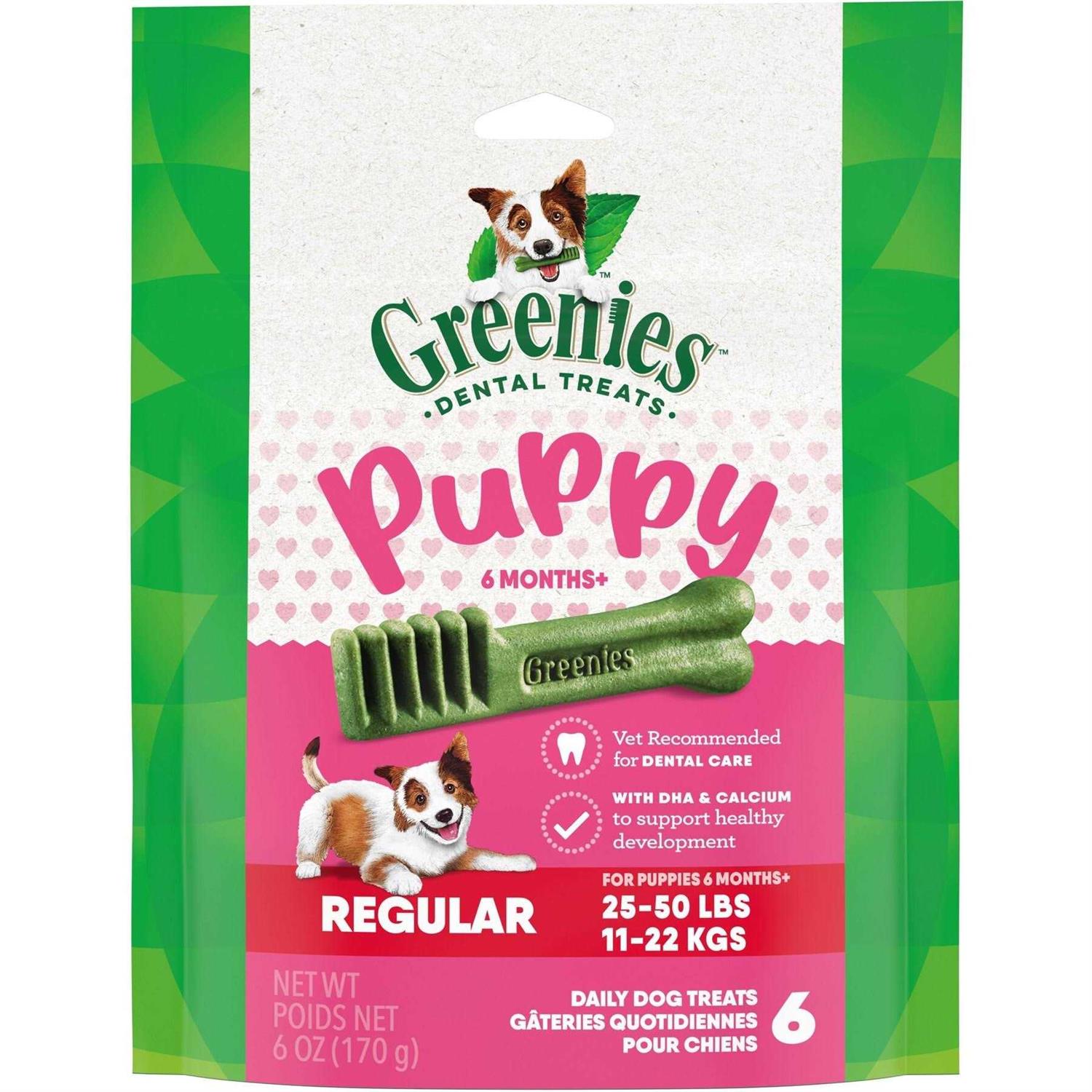 Greenies Puppy Dental Dog Treats - Healthber